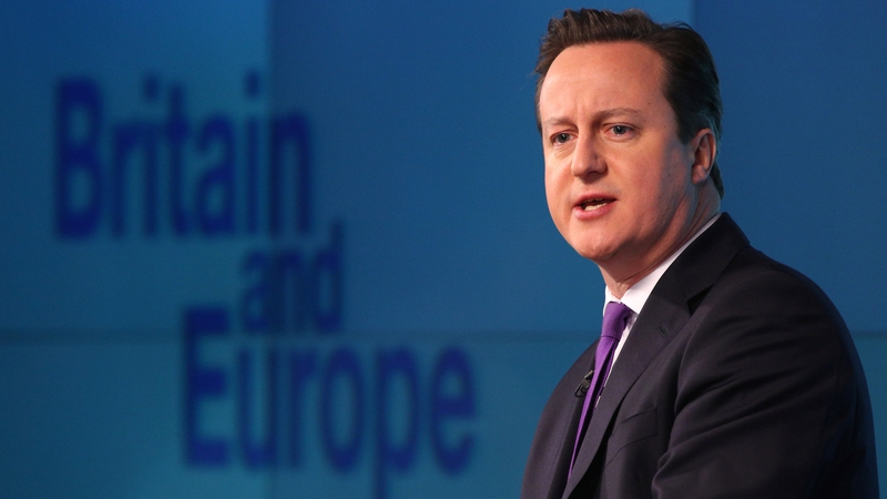 David Cameron said 'it would be a one-way ticket' if Britain left the union