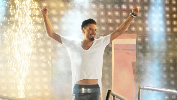 Rylan emerges from the Big Brother house victorious
