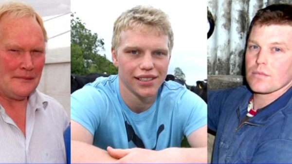 Noel, Nevin and Graham Spence drowned after inhaling hydrogen sulphide