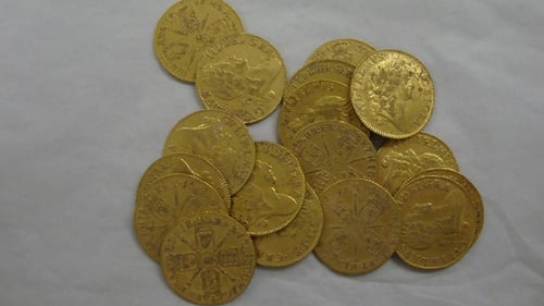 Gold coin hoard found in Co Tipperary