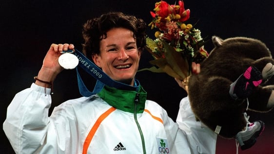 Sonia O'Sullivan, Olympic Silver Medal, 2000