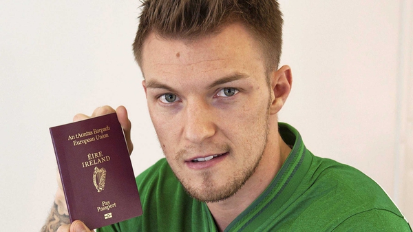 Blackburn-born Pilkington qualifies for Ireland through his father's mother