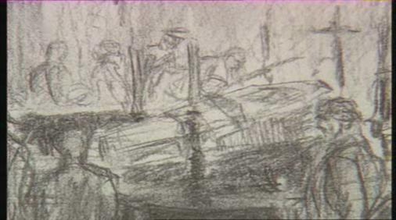 Funeral of O'Donovan Rossa by Jack B Yeats