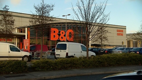 B&Q operates nine outlets in Ireland