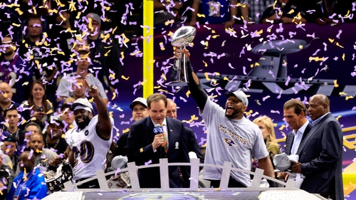 Baltimore Ravens Super Bowl XLVII championship ring ceremony