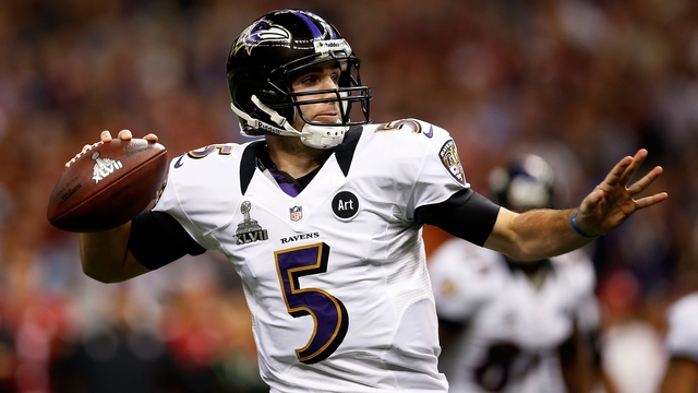 A close-up of Justin Tucker's Super Bowl XLVII ring.