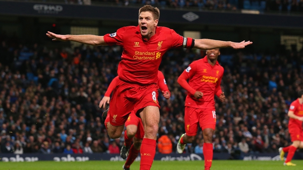Steven Gerrard will be flying off to LA Galaxy when his Liverpool contract ends in the summer