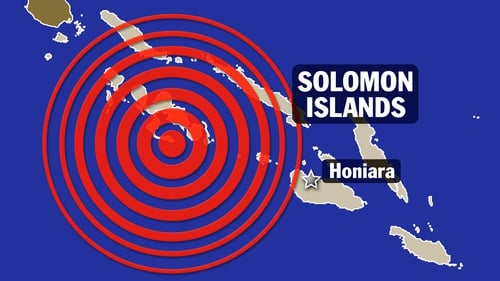 8.0 magnitude earthquake set off a tsunami in a remote part of the Solomon Islands