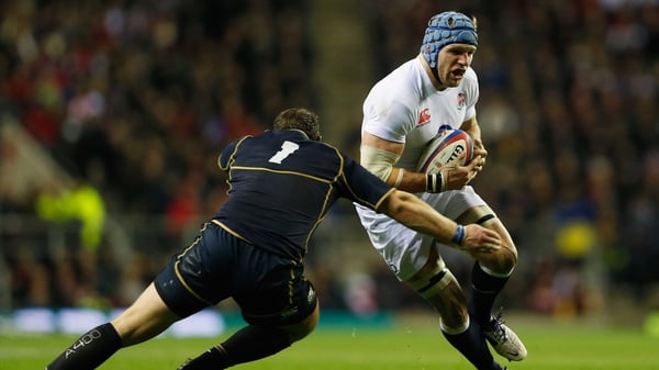 James Haskell starts his first game for England in two years
