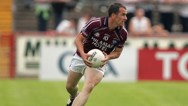 Dessie Dolan grabbed one of two Westmeath goals at Pearse Park