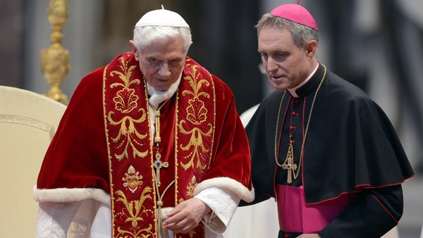 Pope Benedict said he is stepping down for health reasons