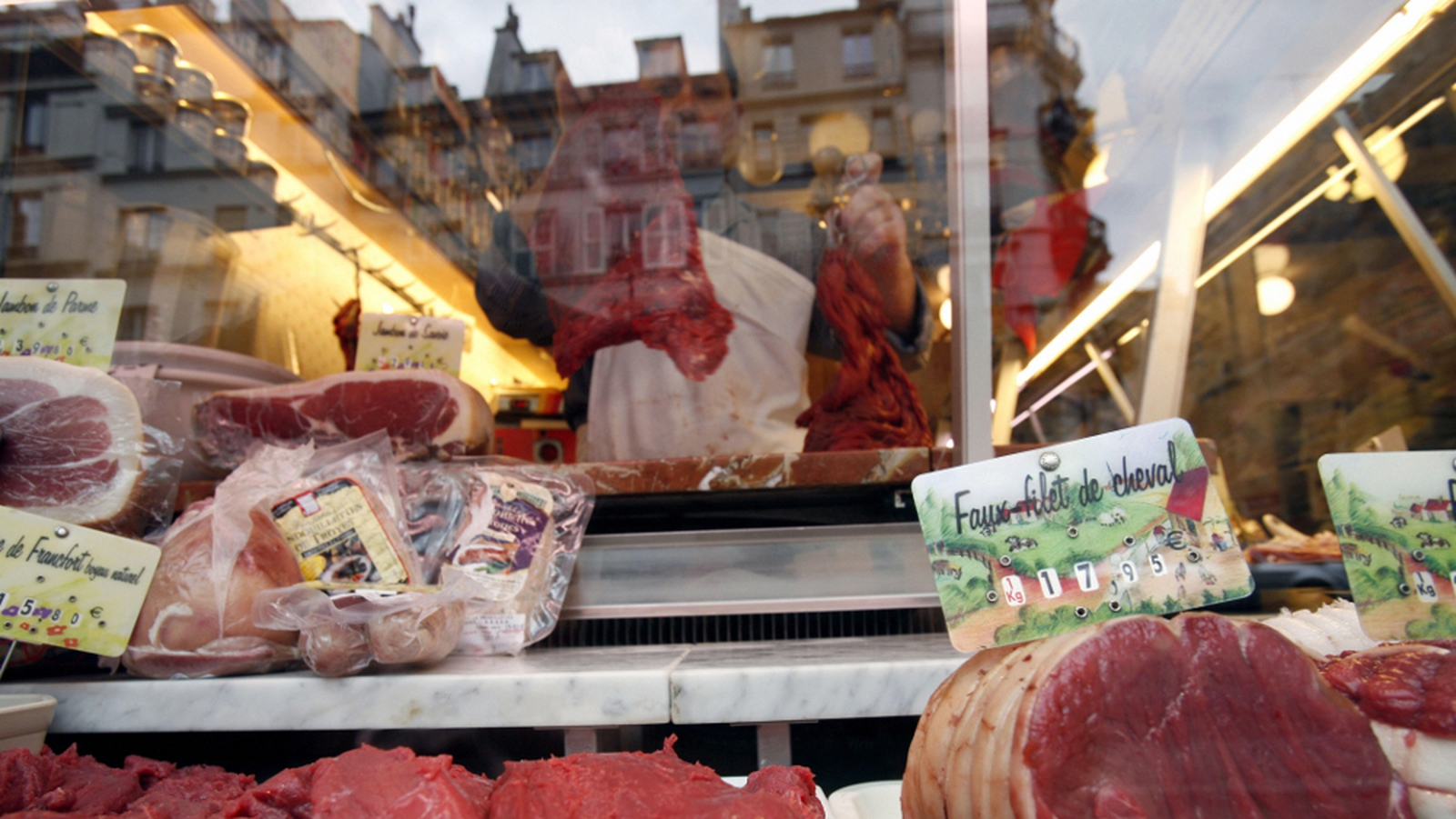 Going to the butcher's shop in France