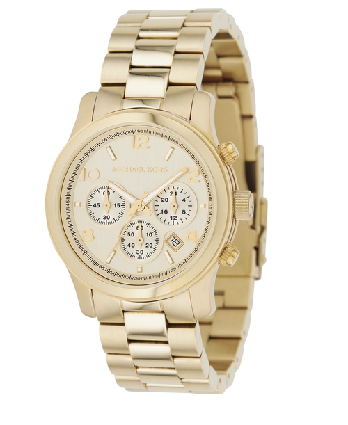 Mk white gold on sale watch