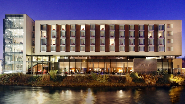 The River Lee Hotel's location is a major feature