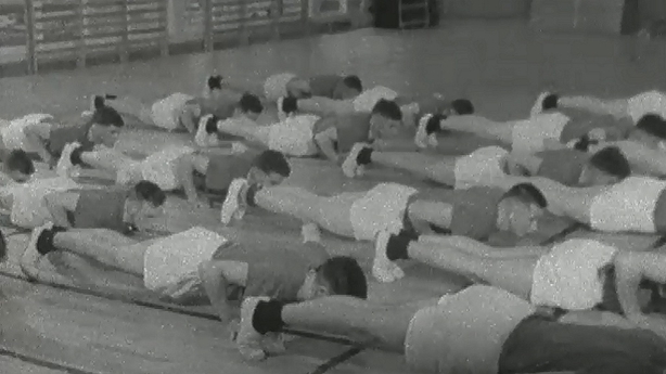 Garda Training Recruits at Templemore, 1964