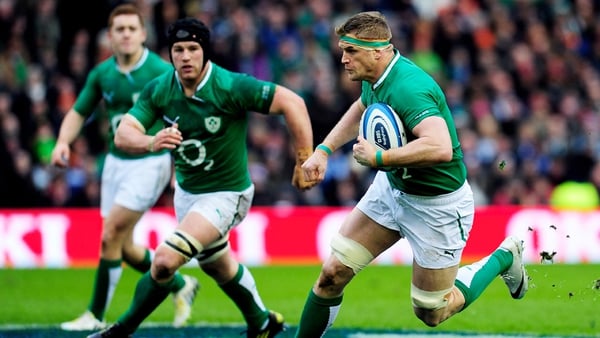 Ireland captain Jamie Heaslip has the full backing of Declan Kidney