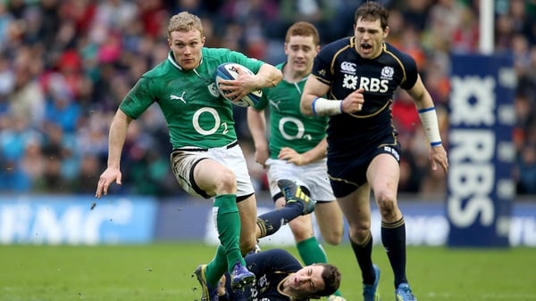 Keith Earls will miss the tour to Argentina