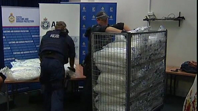 Major Seizure Of Methamphetamines In Australia