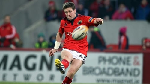 O'Gara in action for Munster