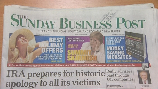 It is understood staff at the Sunday Business Post are to be offered 6% of the company under the deal
