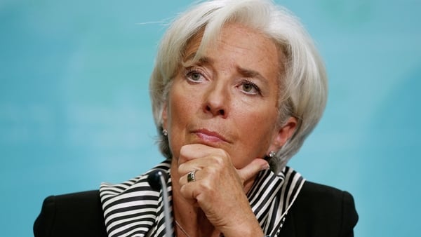 International Monetary Fund chief Christine Lagarde says time is slipping by