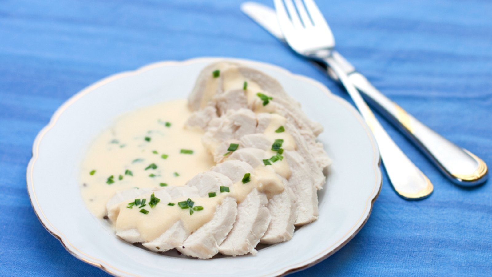 Tarragon Chicken with Creme Fraiche