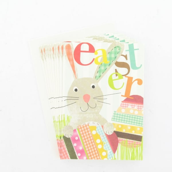 Easter rabbit with eggs card pack, €6