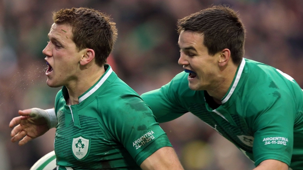 Craig Gilroy (left) and Jonathan Sexton (right) are both fit to face Italy on Saturday
