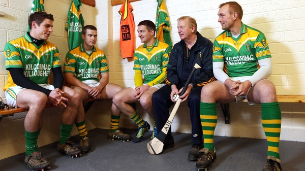 Currams' (second from left) absence will surely be felt as the Offaly chase a first national title