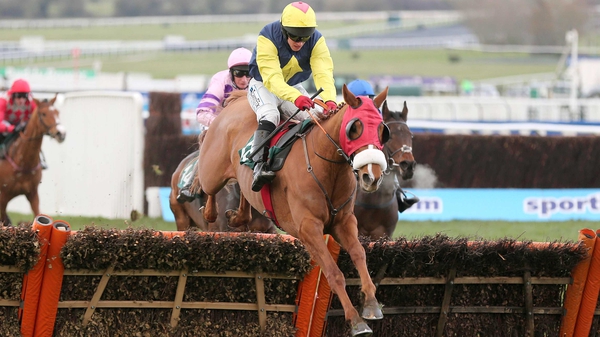 Flaxen Flare was a winner of last season's Fred Winter Hurdle at the Cheltenham Festival