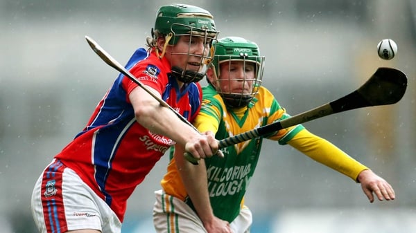 The Galway champions emerged victorious in a game played in tricky underfoot conditions
