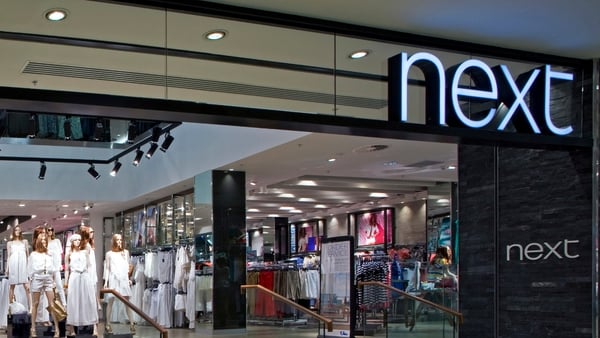 Next has 29 stores in Ireland and around 470 in Britain - with hundreds more in other countries