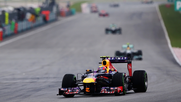 Webber furious after incident at end of Malaysian Grand Prix