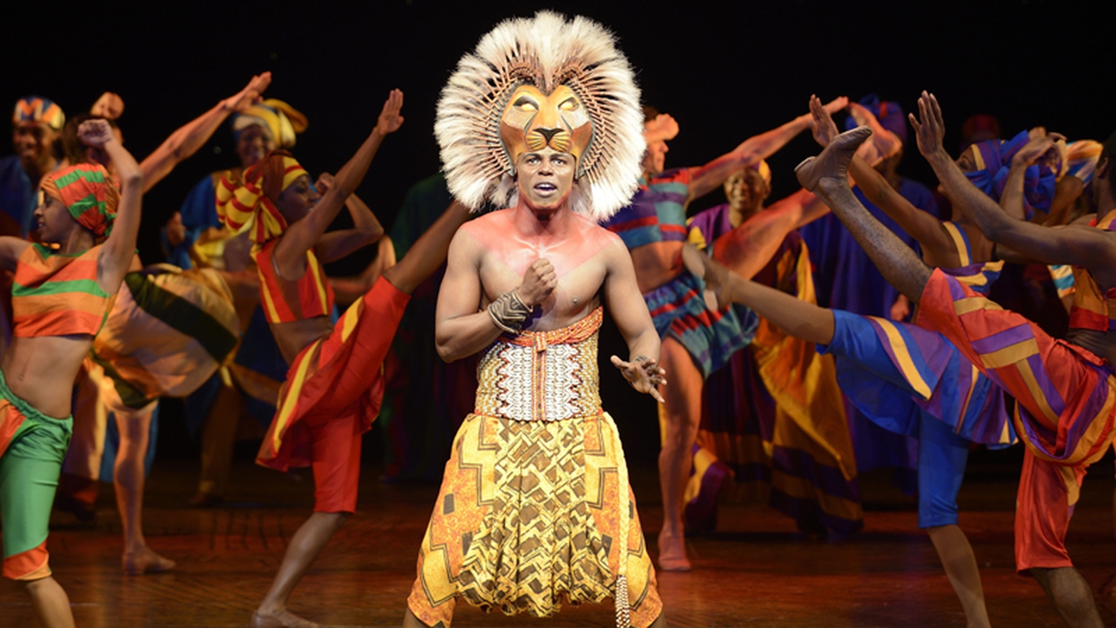 Watch! Lion King cast break into song on NY subway