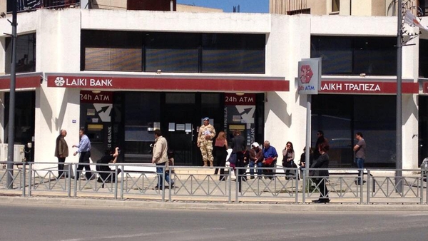 The aid was conditional on Cyprus winding down Laiki, its second-largest bank