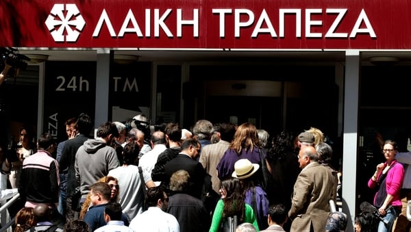 Banks in Cyprus reopened to relative calm on Thursday
