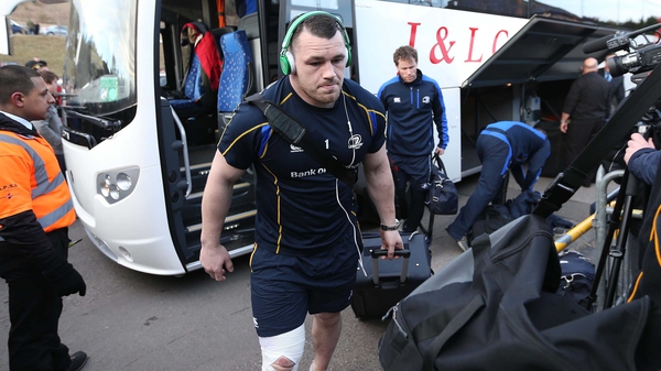 Cian Healy arrives in Wycombe