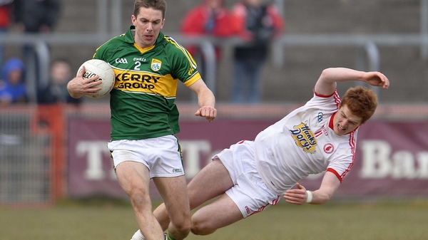 Kieran Donaghy scored three points as Kerry held on to beat Tyrone by a point