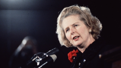 Margaret Thatcher died following a stroke aged 87