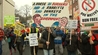 Organisers said people had been pushed too far