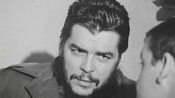 Che Guevara at Dublin Airport 1964