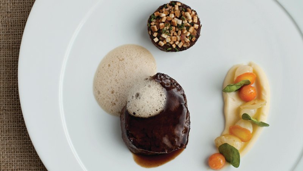 Neven Maguire's Fillet of Dry-aged Beef with Braised Blade and Celeriac Purée