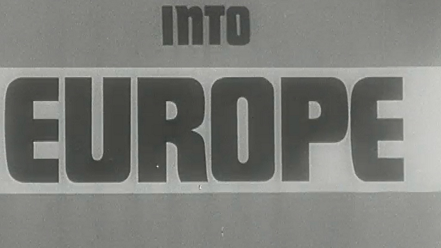 RTÉ Archives | Society | Being European