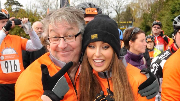 2fm's Colm Hayes with Roz Purcell