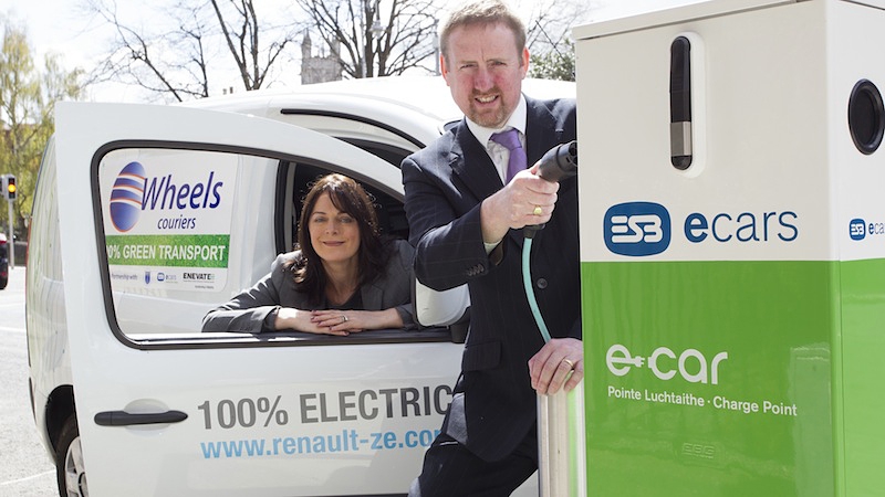 Wheels Couriers goes electric!