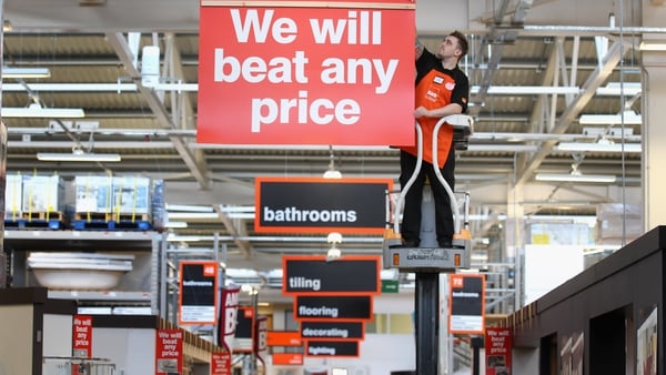 Kingfisher operates B&Q in Ireland and Britain, and owns French brands Castorama and Brico Dépôt
