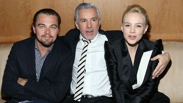 Director Baz Luhrmann photographed with Leonardo DiCaprio and Carey Mulligan - the Gatsby director may soon make Elvis biopic