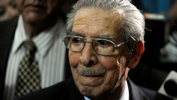 Efrain Rios Montt was accused of implementing a scorched-earth policy