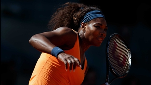 Defending champion Serena Williams
