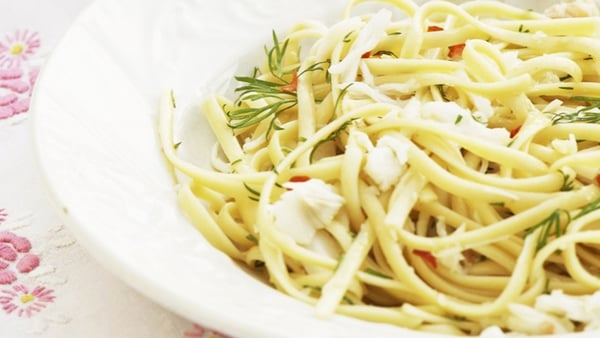 Clodagh McKenna's Spicy Crab Linguini